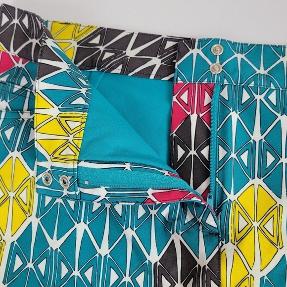 Slazenger Multi Color Golf/Pickleball Active Skirt/Skort Sz 10 - Picture 5 of 12